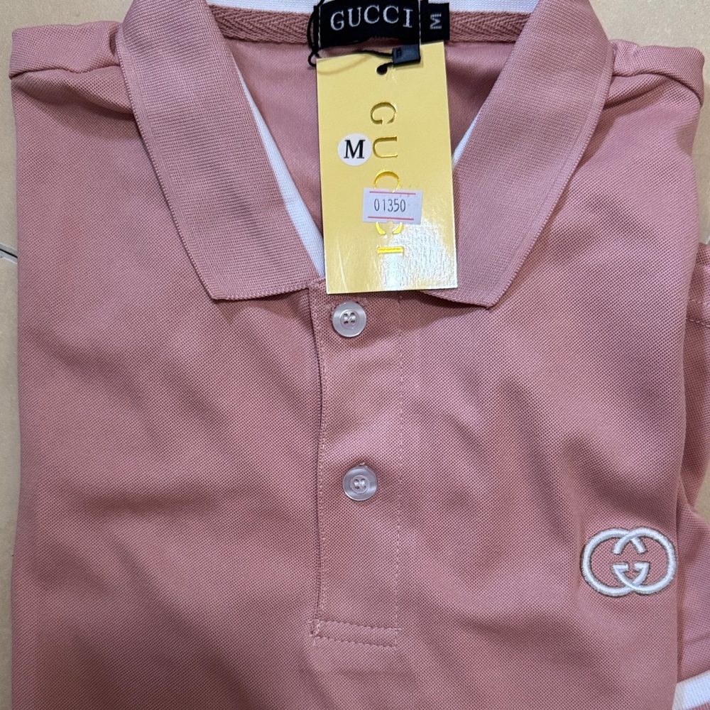 GG Collection Pink Polo Shirt